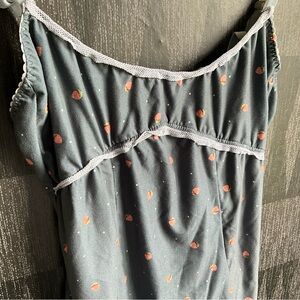 Cute strawberry nightie chemise